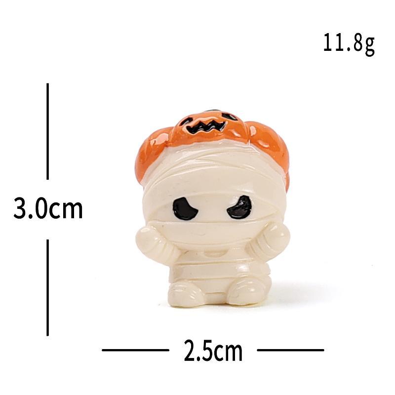 1Pc Resin Pumpkin Ghost Castle Desktop Ornaments Halloween Tabletop Decor Holiday Party Favor Gift Holiday Gift Ornaments