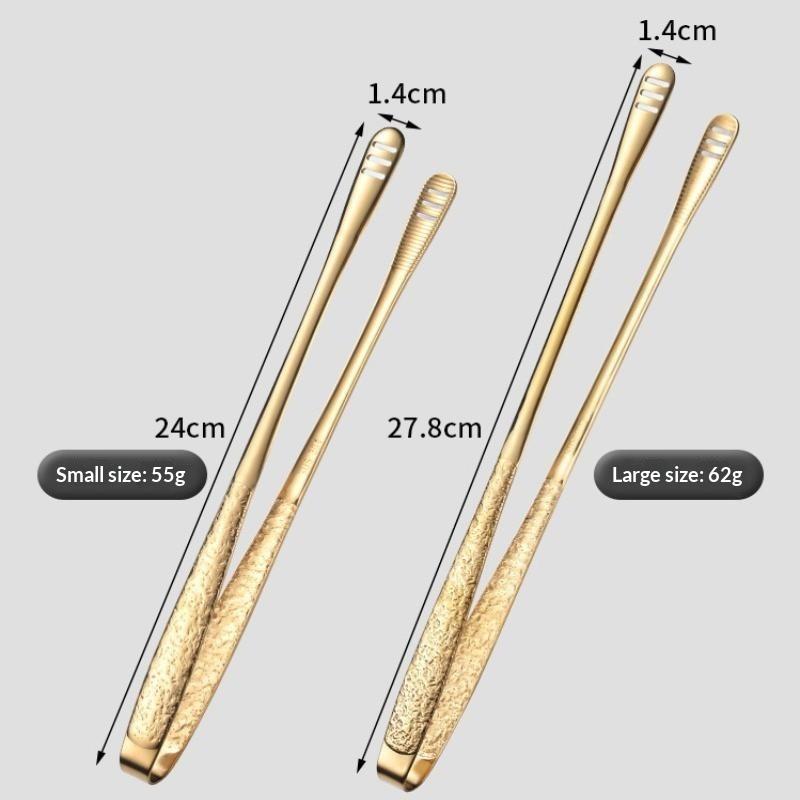 1PC Stainless Steel Barbecue Tongs Kitchen Tongs, Vegetable Tongs Reusable Barbecue Meat Tongs Cooking Tweezers Kitchen Tools