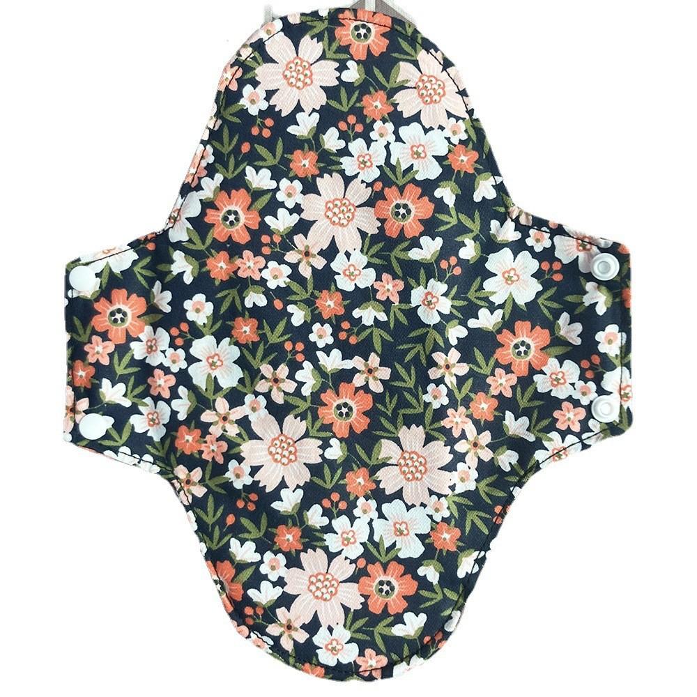 23cm Graphene Antibacterial Washable Cotton Sanitary Pads - Soft, Breathable, and Absorbent for Urine Leakage