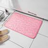 Floor Mat 1PCS Household Pebble Embossed Doorway Carpet Doormat Toilet Absorbent Foot Mat Bathroom Non-slip Floor Mat