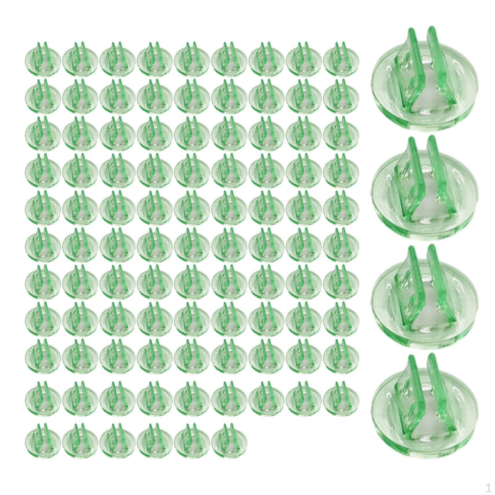 100 шт. основания для карточек миниатюрные многоцелевые зажимы для бумажной доски — фото 10