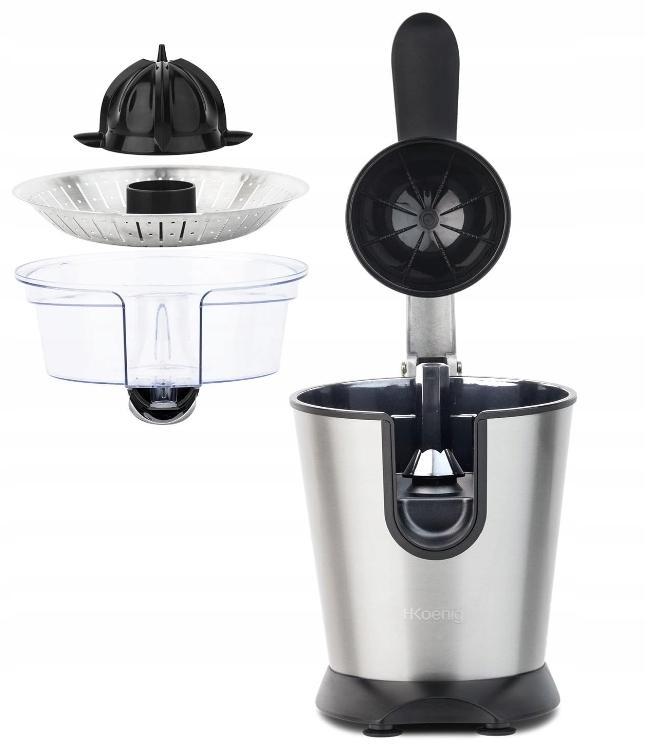 H.Koenig AGR80 Citrus Press 160W Gray