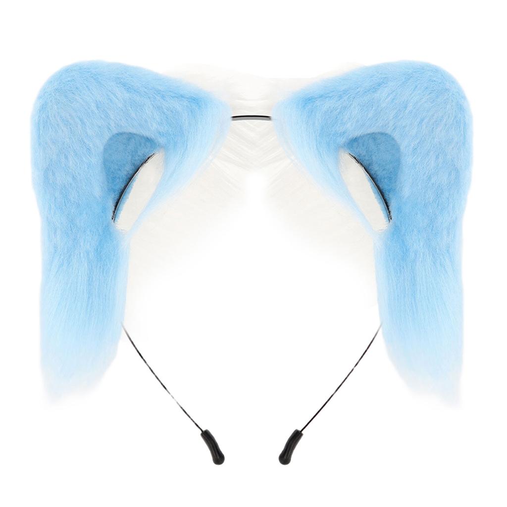 Futrzane uszy zwierzęce nakrycie głowy Żywy kolor Kostium Wydarzenie Opaska do włosów Anime Dodatek na głowę na Karnawał Maskaradę Fotografia