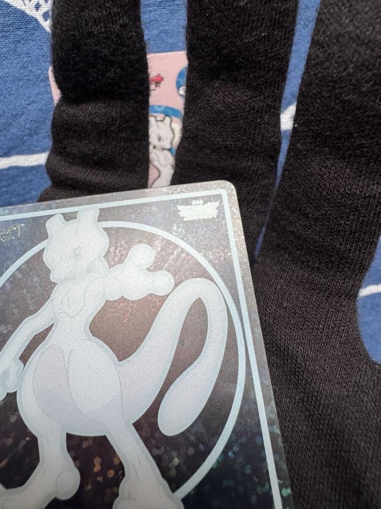 Carddass The Genesect and the Legend Awakened Mewtwo 2013 CARDDASS POKEMON VISUAL PLACARDS mewtow Pokémon Movie