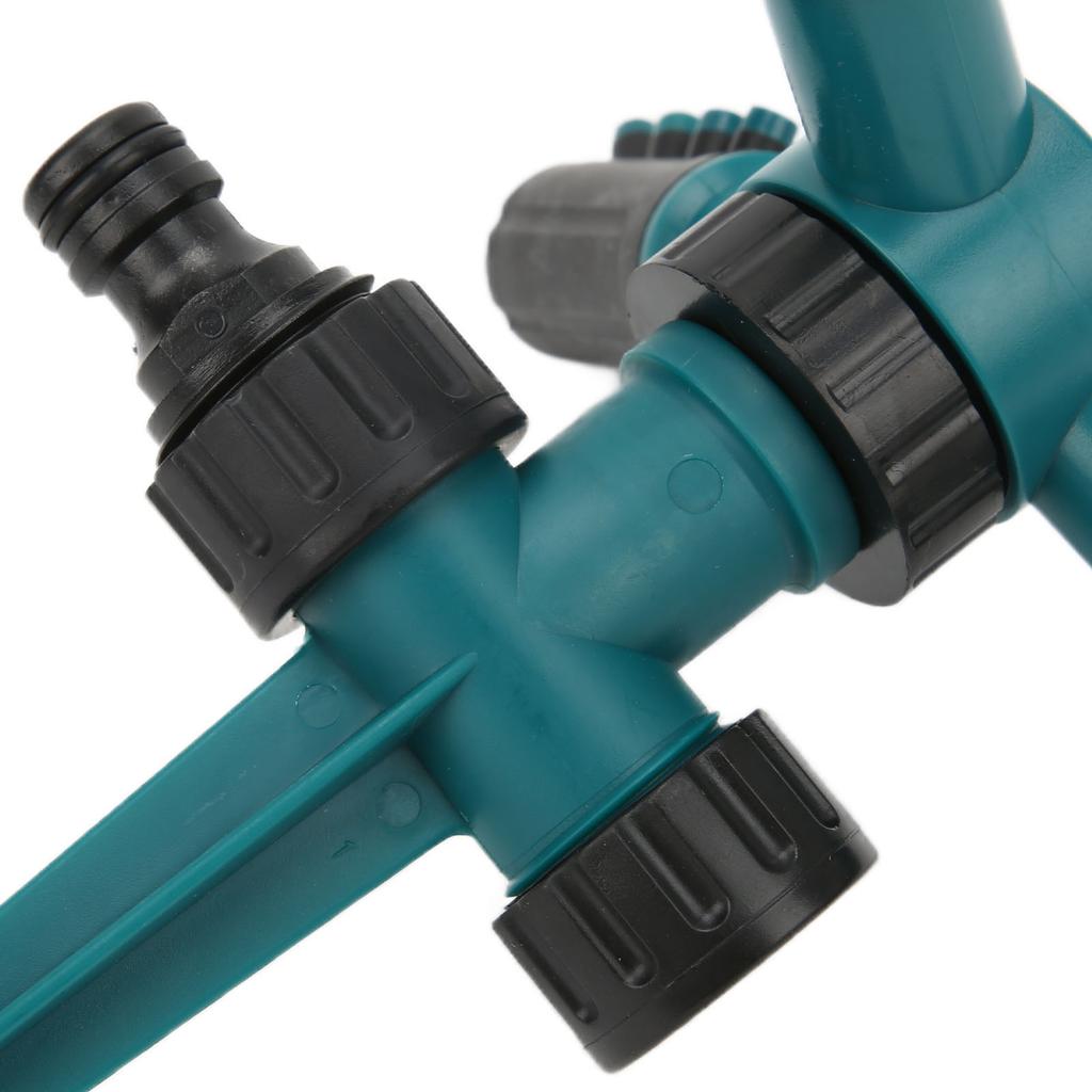Lawn Sprinkler 360° Rotatable Automatic Garden Sprinkler with Ground Spike for Gardens and Lawns