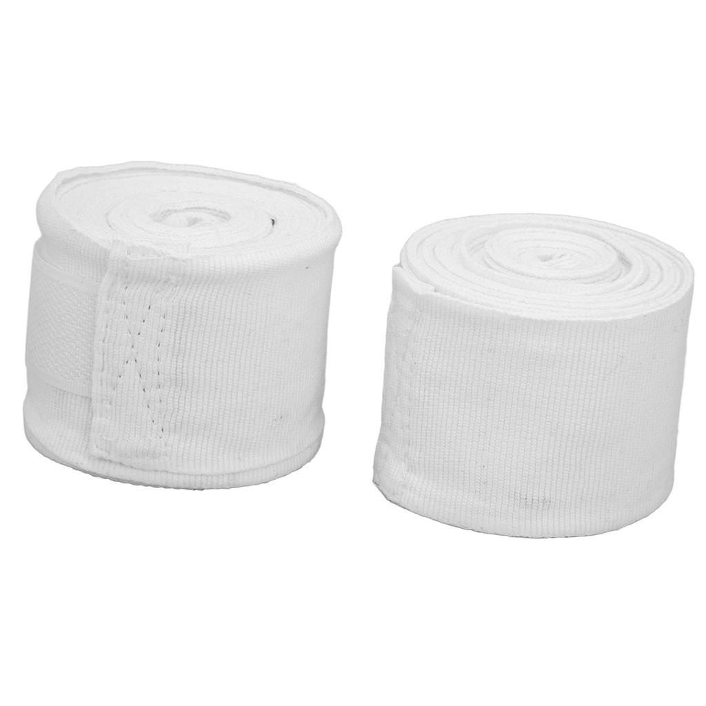 2pcs Boxing Handwraps Cotton 5m Quick Drying Semi Elastic Hook Design Sports Hand Wraps for Kickboxing Muay Thai