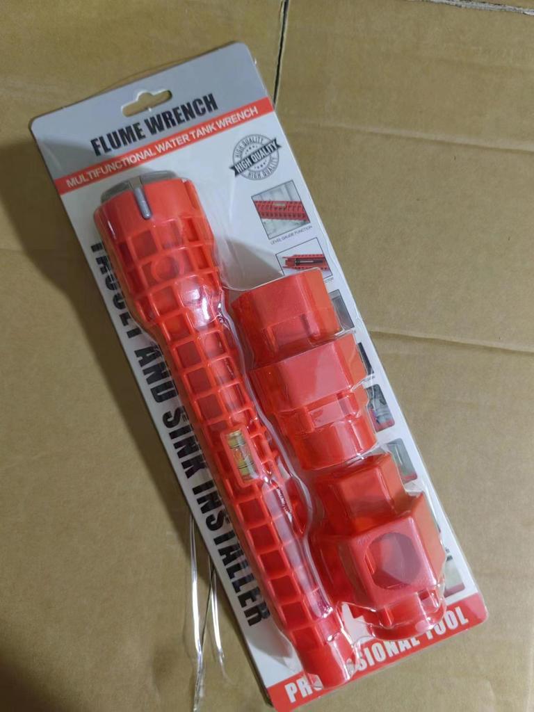 8-in-1 Multifunctional Bathroom Faucet & Sink Socket Wrench Tool