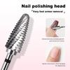 Universal Fit Tungsten Nail Grinder Bit With Ergonomic Texture For Secure Grip And Rapid Nail Polishing Removal