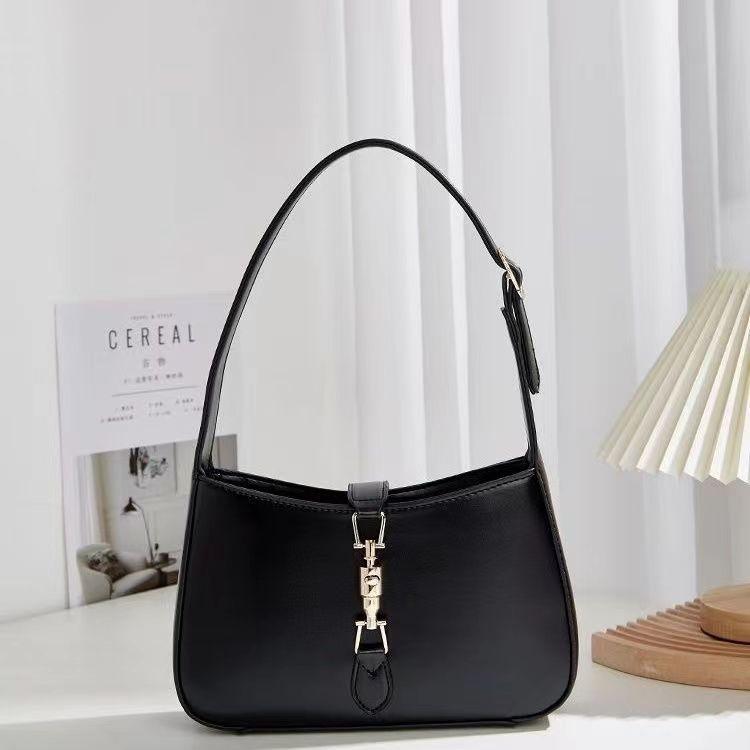 IELGY Women's Shoulder Underarm Bag, Fashion Premium Versatile Women's Bag, Black