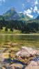 Picture-heater "Mountain Lake" On Monocrystal Film 105x60 Cm 300 W