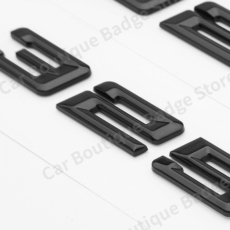 3D Auto Aufkleber 740d - Chrom Silber Für Kofferraum