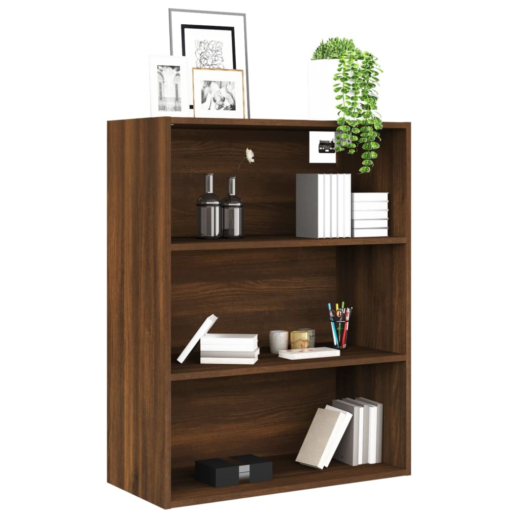 Vidaxl Wall Cabinet, Brown Oak, 69.5X32.5X90 Cm