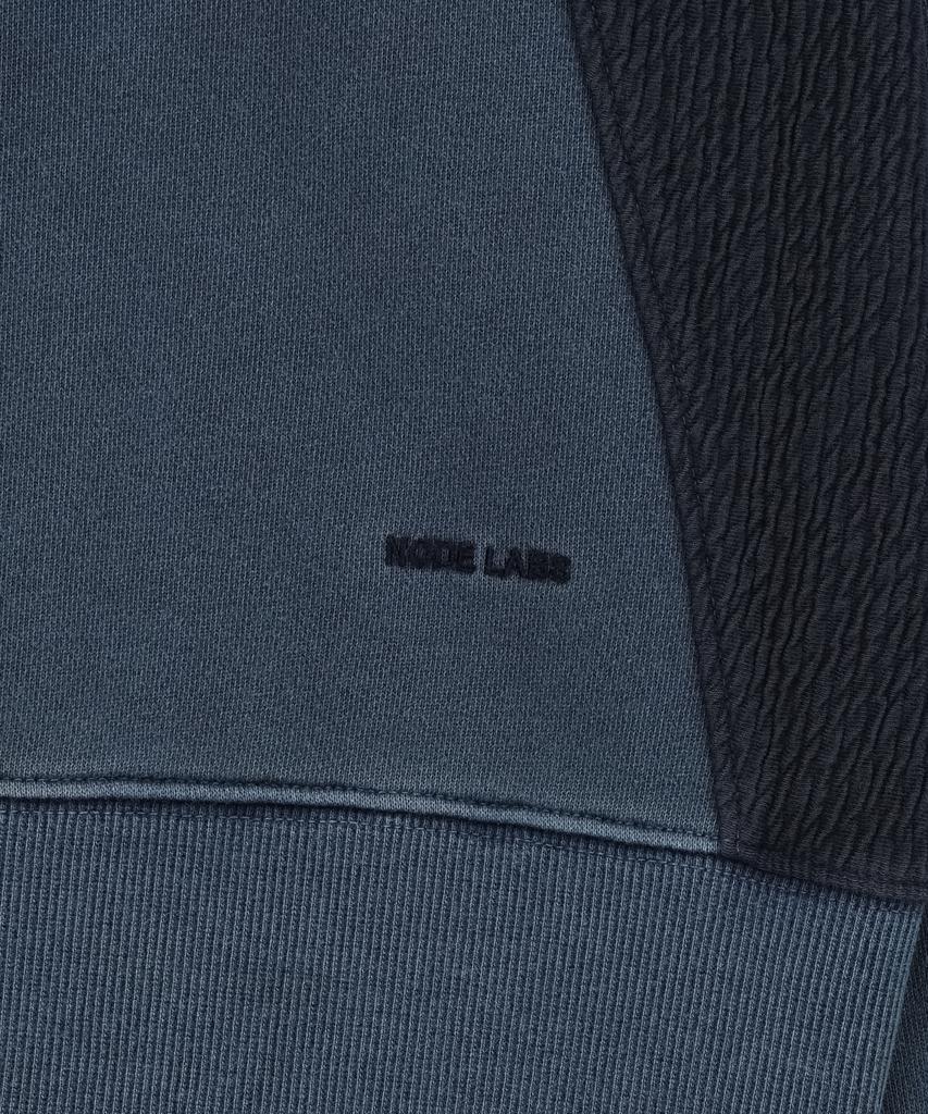 NODE LABS Dev:7 Garment Dyed Texture Sweatshirt_Navy
