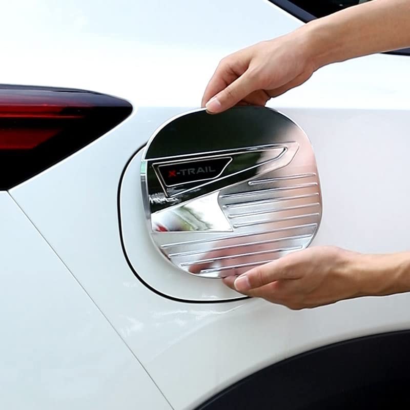 Onami 22X-TR17-S Nissan X-Trail Gasoline Tank Cover Spout Cover Garnish Exterior Parts X-TRAIL T33/SNT33 ABS 1P [Mirror Finish Plating]