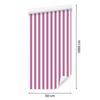 Purple and White Striped Wallpaper for Living Room and Bedroom 50x1000