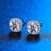 S925 Sterling Silver Women's Angel's Kiss 1 Carat Moissanite Ring