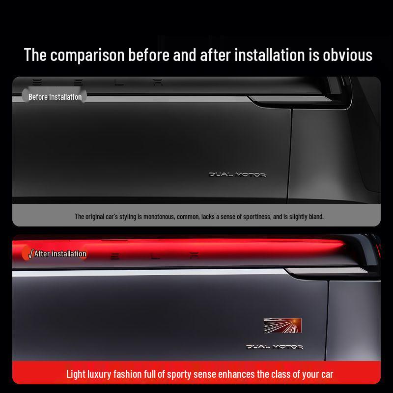 Tesla Model Y/3 Znak na kufr Pryskyřičná Dekorační Nálepka