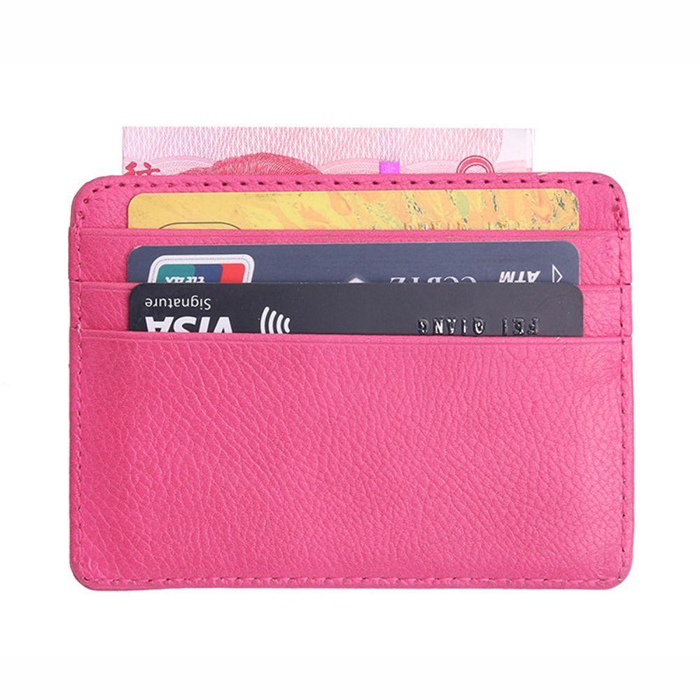 Unisex Money Pouch 4 Card Slots Wallet ID Card Case Card Holder Credit Card Holder