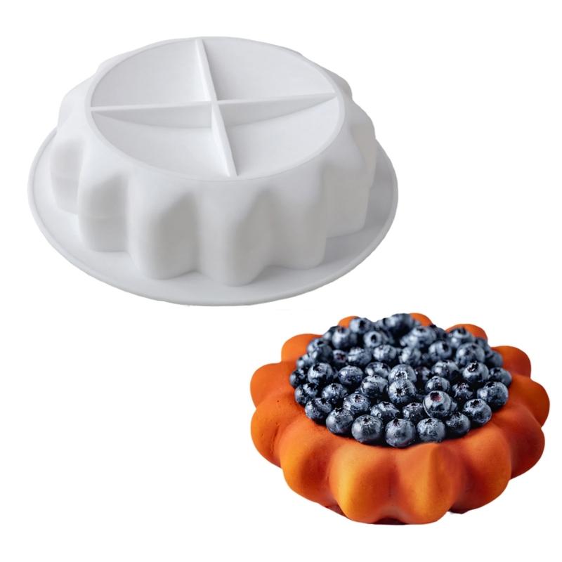 Multipurpose Silicone Dessert Molds Round Eggs Tarts Pan Ideal For Creative Baking Projects And Family Activity Dishwasher Safe