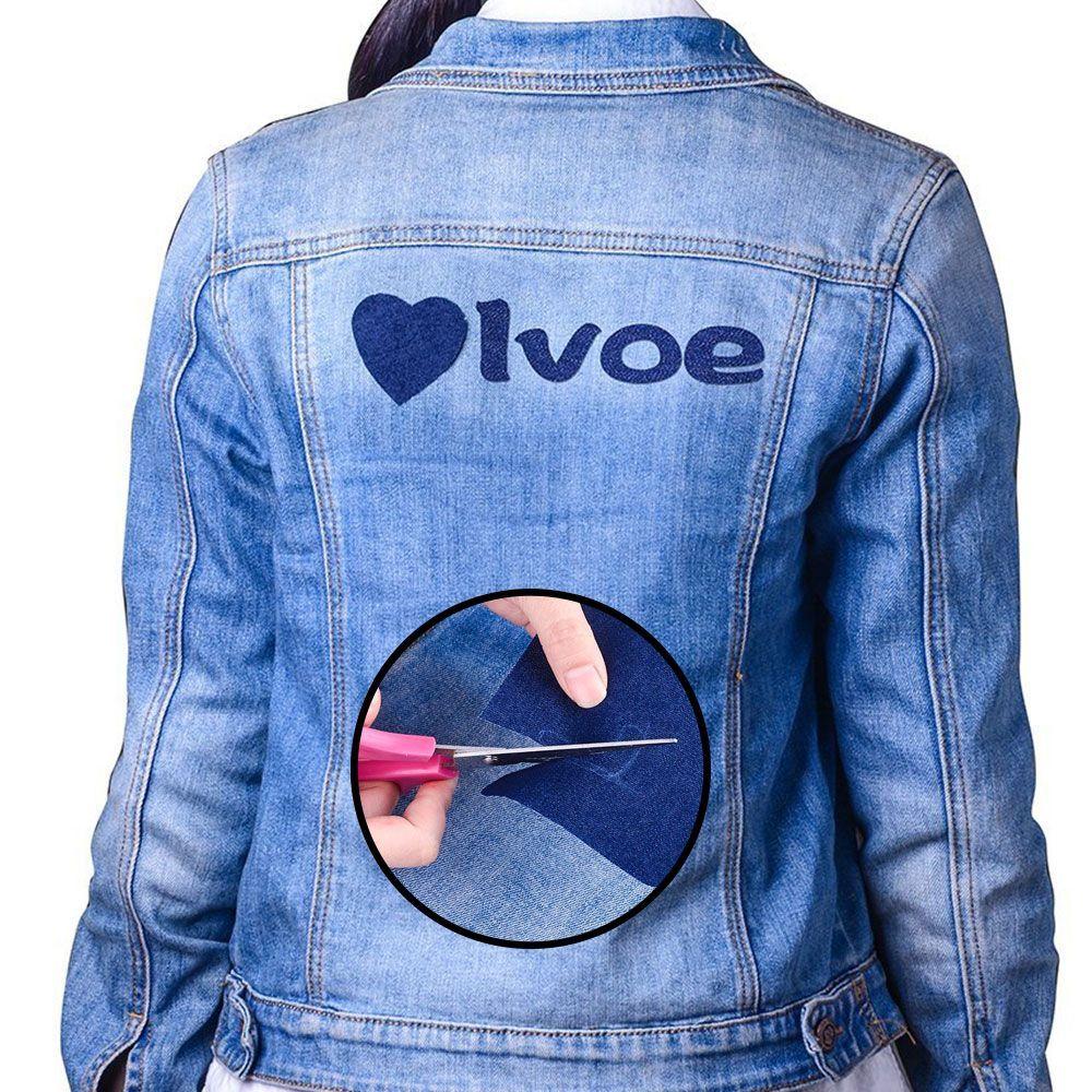 Denim Jeans Elbow Knee Repair Applique Clothes Stickers Clothing Accessories Sewing DIY Craft