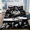 Poszewka na kołdrę Poszewka na poduszkę Pościel Zespół rockowy Linkin P-Park Dorosły Chłopiec Dziewczynka Dekoracja sypialni Dzieci Pojedyncza Podwójna Duży Rozmiar
