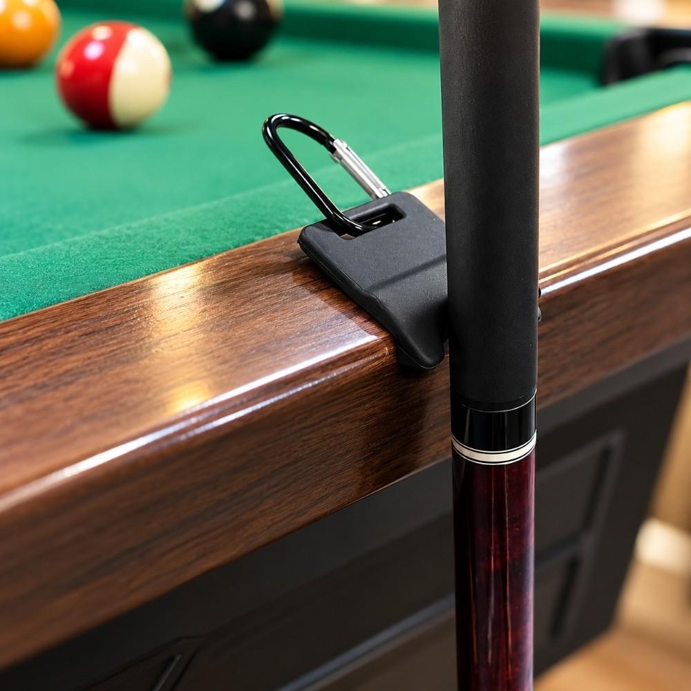 Portable Snooker Cue Stand Rubber Cue Support Hook Compact Billiard Cue Holder Billiard Hall