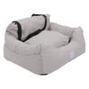 Dog Car Seat Removable Washable Portable Antislip Pet Car Bed for Small Medium Dogs Cats
