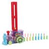 Domino Game Car Toy Set DIY Automatic Placement Domino Train Car Educational Toy80pcs Domino