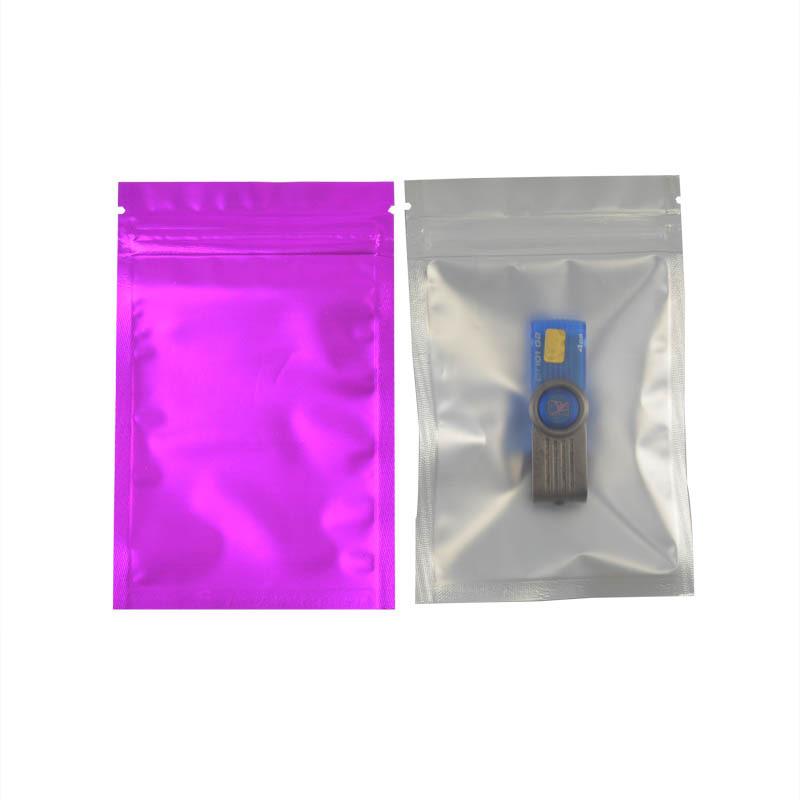 4x6 Inch Resealable Thick Mylar Bags Window Smell Proof PE Stand Foil Pouch Packaging for Food for Cookies Potato Chips Storage