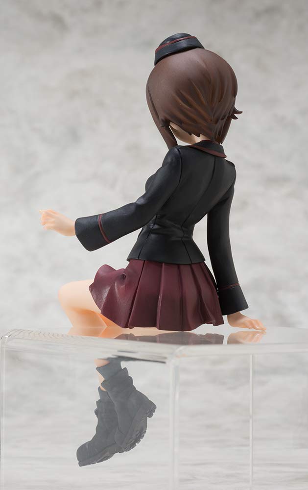 Figurine SiP Doll Girls Panzer Maho Nishizumi Hauteur 15cm hauteur PVC Peinte & environ. (assis 9,5 cm) Sans échelle