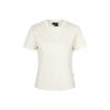 Li Ning Kung Fu Series Comfortable Casual Short Sleeve T-Shirt Women Tops Paper-White AHSW826-1