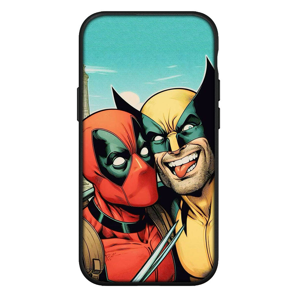 Cover for iPhone 17 16 15 Xiaomi Poco Redmi Note 14 13 12 11 Pro Max 9 16e Samsung Galaxy S25 S24 S23 OPPO Huawei Wolverine And Deadpool Phone Case
