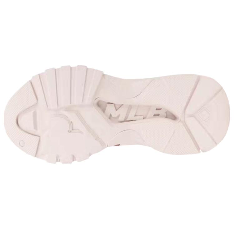 New MLB Big Ball Chunky Boston Red Sox Cushioning Anti Slip And Wear Resistant Low Top Chunky Sneakers Unisex Pink 32SHCL111-43P