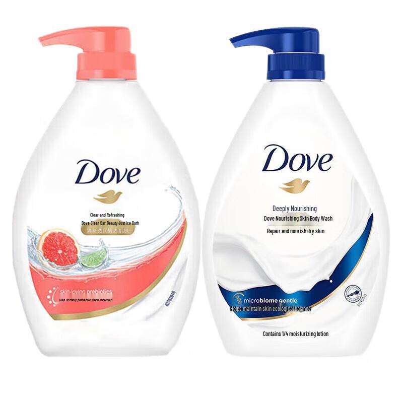 Гель для душа Dove Глубокое питание и очищение