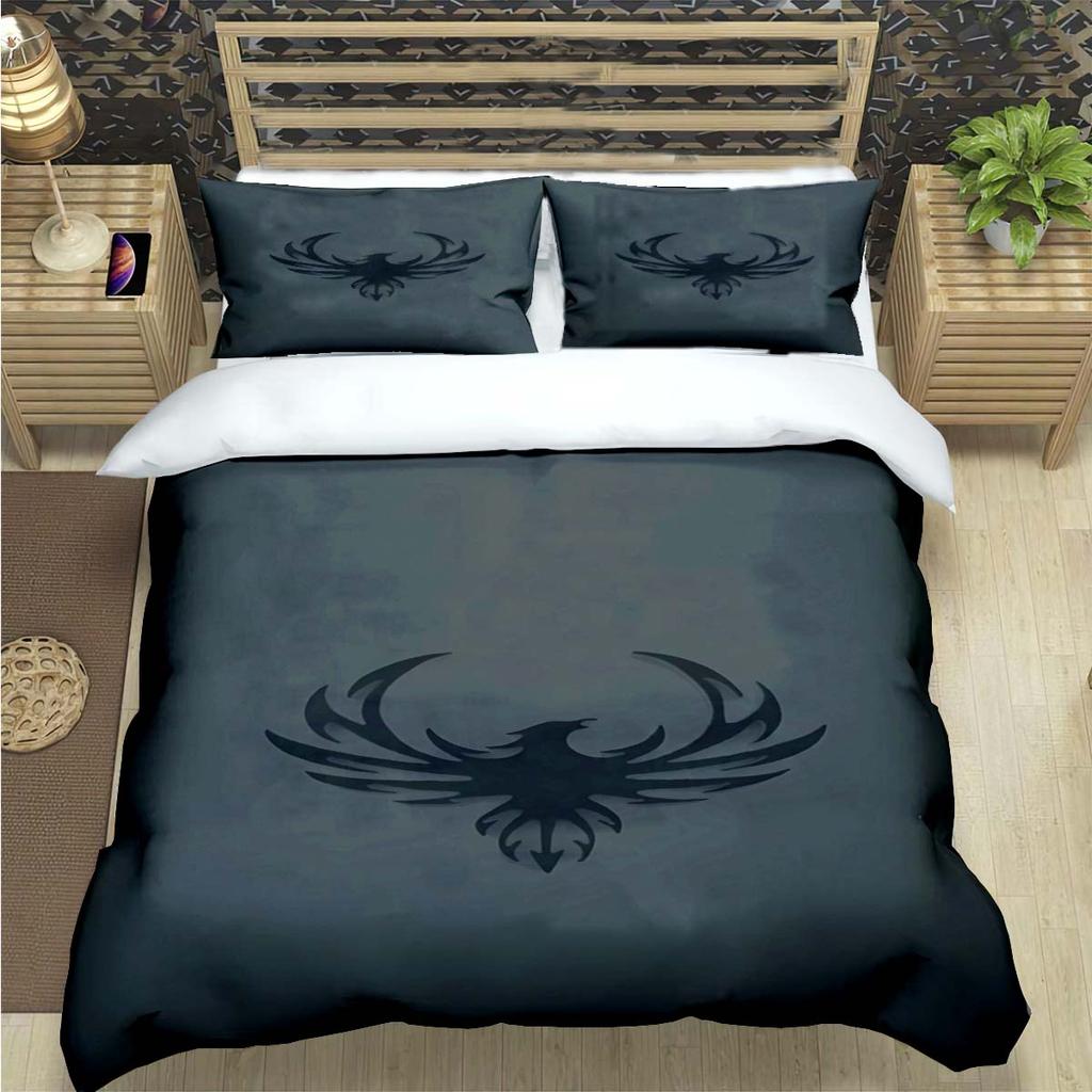 3D Popular Mythical Beast Phoenix Print Bedding Sets Bed Supplies Set  Comforter Set  Teens Girls Cartoon Twin Single Kid Gift