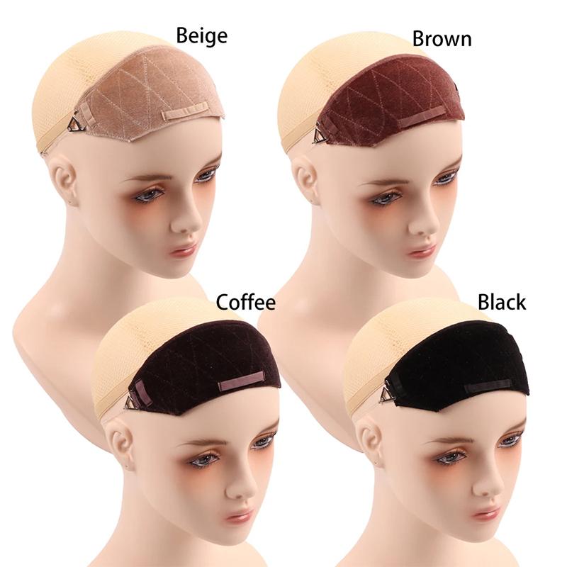 No-Slip Velvet Wig Grip Band For Wig Hair Topper Comfortable Headbands To Secure Your Wig Adjustable Invisible Strap For Women