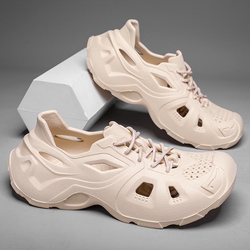 Men‘s Summer Beach Sandals Slippers Shoes Garden Shoes Fashion Street Sandal Vacation Slip-On EVA Slides Design Fashion Shoes