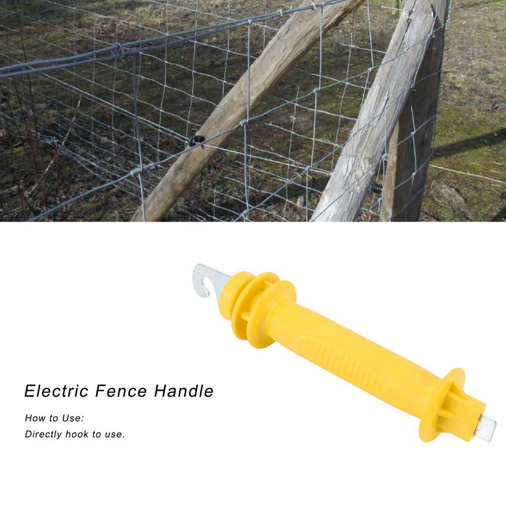 Insulated Electric Fence Gate Handle PE Insulated Fence Grip Electric Fence Gate