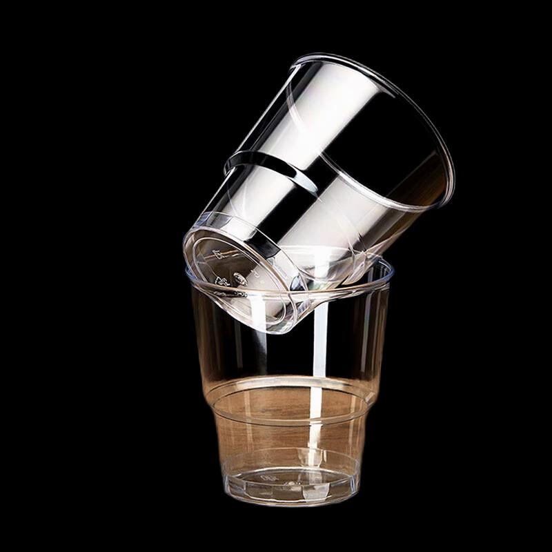 

Jinwuyuan 240ml Commercial Disposable Hard Plastic Cups