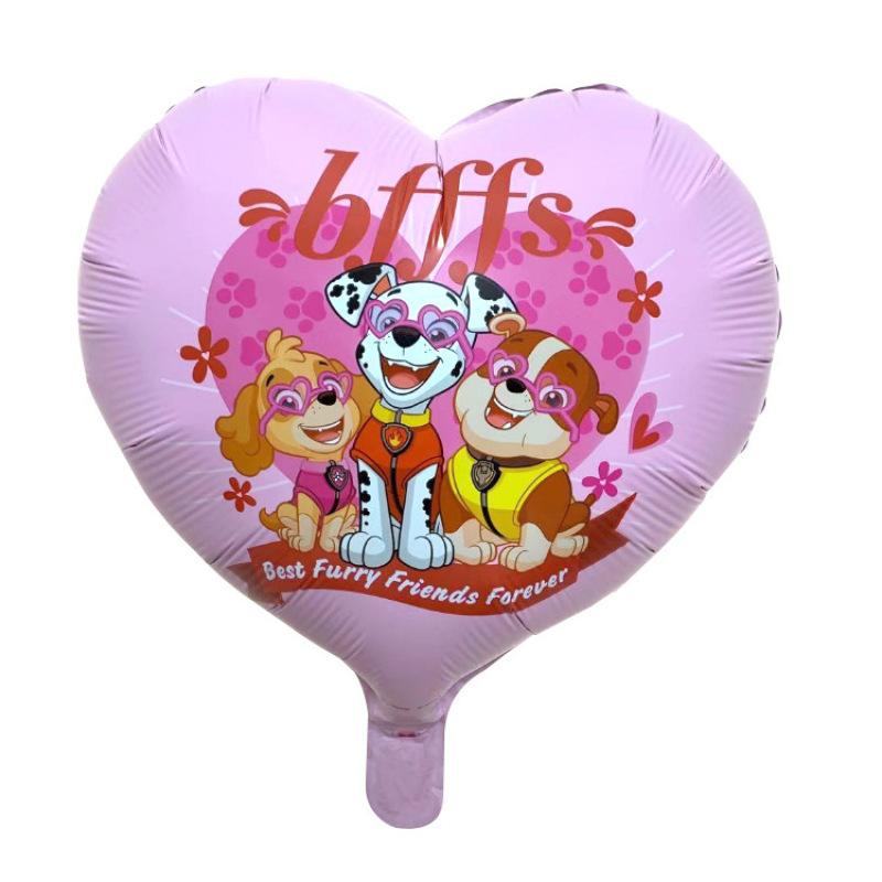 18 Inch Paw Patrol Foil Balloons for Birthday Theme Party Decorations Rubble Skye Ryder Paw Patrol