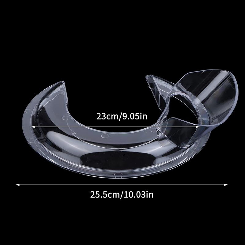 Präzisions-Ausgießschutz für Kitchenaid 4,5-5 Quart Kippkopf-Standmixer Sicherer Spritzschutz für Edelstahl-Glasschüssel