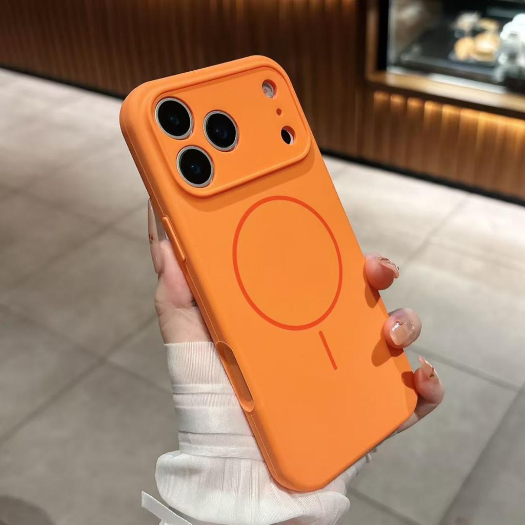 Płynne silikonowe etui na telefon dla Apple iPhone 17 Pro Max - Magsafe Odporne na upadki Kreatywne Pełne Pokrycie Etui Ochronne na iPhone