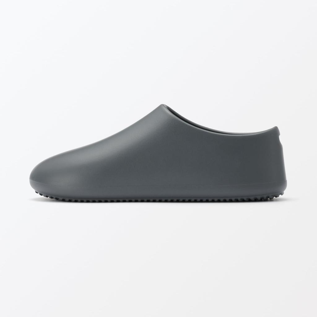 MUJI EVA Hängende Weiche Badeschuhe Größe Dunkel 84854088, L, Grau, Ca.. 25,0-27,0 cm,