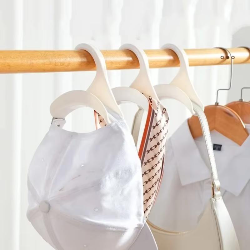 5/10pcs Bag Hanger Hook Handbag Hat Scarf Storage Rack Wardrobe Backpack Hook Handbag Holder Storage Rack Organization Storage