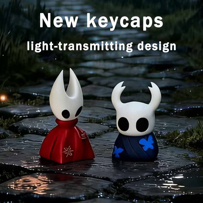 Hollow Knight Hornet Rolle Mechanische Tastatur Tastenkappen Esc Kreatives Lichtdurchlässiges Design Harzmaterial Geschenke
