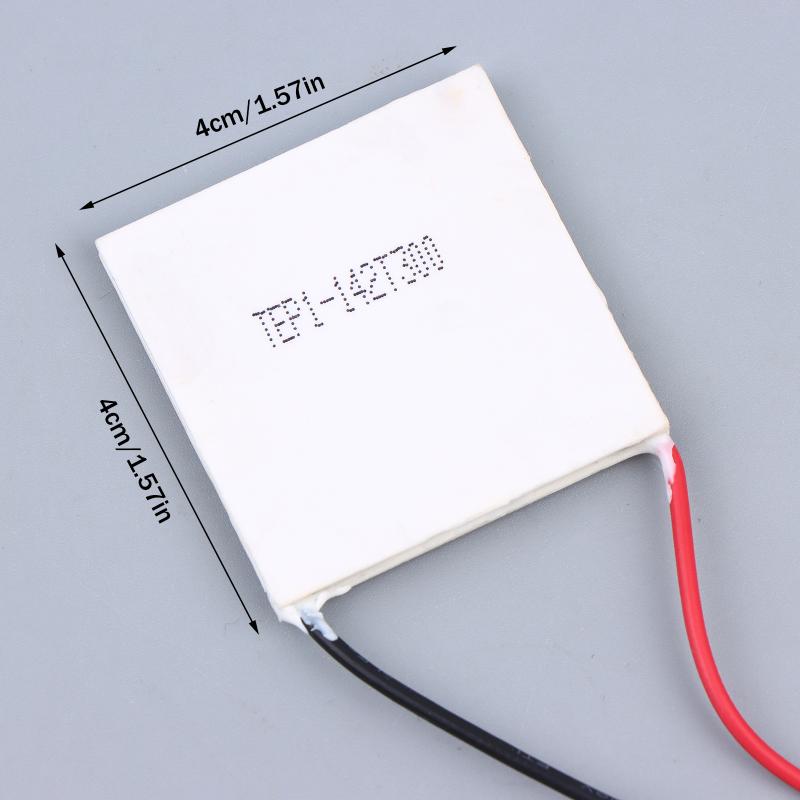 1/2/3PCS White Thermoelectric Generator TEP1-142T300 300 Degree Temperature Resistance 40*40 Generating Thermoelectric Sheet