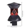 Degree Prism Silver-Coated Surveying Sturdy for Surveyors