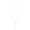 New Silhouette Bear Motif Silver Necklace/612494510
