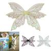 Princess Fairy Butterflies Angel Wing for Kids Girls Party Fancy Wand Carnival Costume for Halloween Cosplay