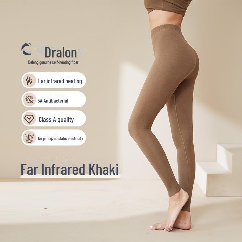 

Женский и мужской комплект термобелья с подогревом - Теплый флис для осени и зимы L хаки